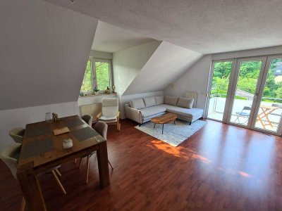 Schöne 2,5-Zimmer Maisonette-Wohnung im 4. OG mit Balkon in Heidelberg-Schlierbach