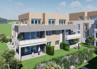 Attraktive 3,5-Zimmer-Neubauwohnung mit EBK in Dauchingen