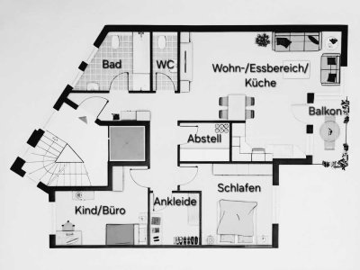 Zuhause mit 3,5 Zimmern in Bonn Ippendorf