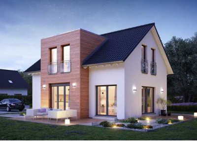 Modernes Einfamilienhaus KfW40+