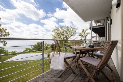 3-Zimmer-Etagenwohnung in der Villa Nause - unverbaubarer Meerblick mit Südlage