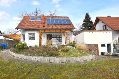 Herrliches Einfamilienhaus 
mit wunderbar großem Grundstück
in Schwabach-Limbach