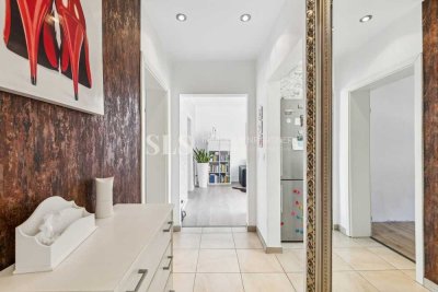 Modernisierte 3-Zimmer-Wohnung in ruhigem Haus mit Gartenoption und Einbauküche