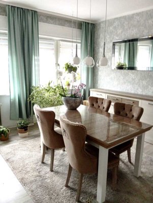 4 Zimmer, Küche und Bad Wohnung mit Garten