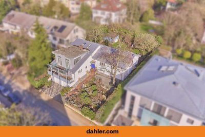 Exklusive Wohnvilla in Darmstädter Bestlage - Wohnen mit flexiblen Nutzungsmöglichkeiten