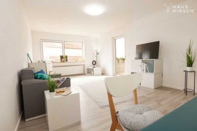 Top Rendite Objekt mit 5,5+,%, Erstbezug nach Sanierung sehr helle 2- Zimmerwohnung mit 2 Balkonen,