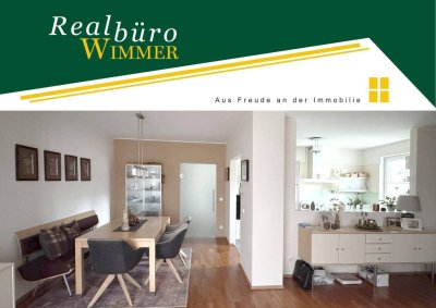 Außergewöhnlich gut gepflegte Wohnung mit Reihenhauscharakter