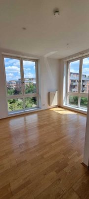 Schicke neue 1-Zimmer-Wohnung, mit Wasserblick, ruhig, sonnig, möbliert, ohne Provision