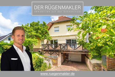 Großzügiges Einfamilienhaus/Ferienhaus mit Garage, Keller, Kamin, Sauna in 18528 Buschvitz auf Rügen