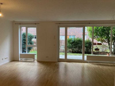 Schöne Erdgeschosswohnung mit Terrasse im Frankfurter Ostend nahe EZB