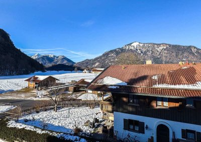 Charmante Dachgeschosswohnung in Unterwössen im Chiemgau