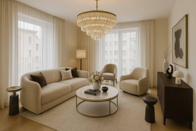 PROVISIONSFREI - City-Apartment - 3 Zimmer - 2 Bäder - ca. 93m² gew. NFL - 2 Balkone - hochwertige Ausstattung - Neubauprojekt - Fertigstellung 2025