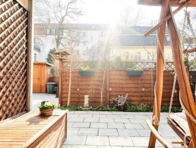 Ihr privates Refugium in der Leipziger Südvorstadt: mit XXL-Terrasse & Parkplatz. PROVISIONSFREI!