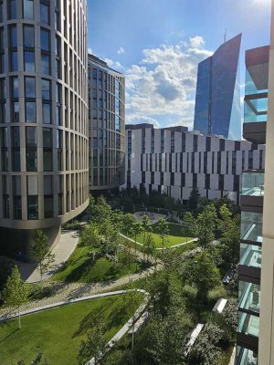 Stilvolle Neubauwohnung mit Main- und EZB-Blick am Osthafenpark