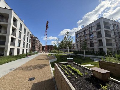 2-Zimmer-Neubauwohnung mit großem Gartenanteil