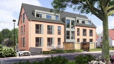 3 Zimmer Neubau-Obergeschosswohnung in Münster-Gremmendorf