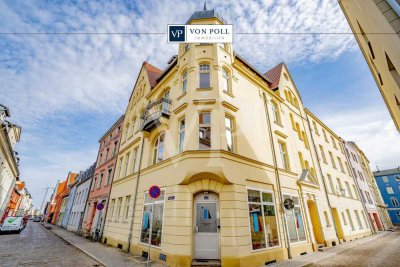 Vermietete Erdgeschosswohnung mit Terrasse in der Altstadt Stralsund