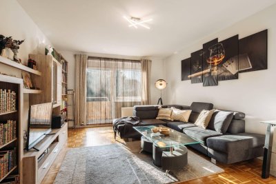 8435: ruhig wohnen und stadtnah leben: 3-Zimmer Eigentumswohnung mit Balkon