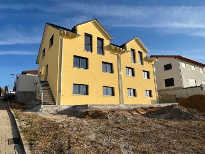 Moderne Doppelhaushälfte mit unverbaubarem Blick ins Labertal!