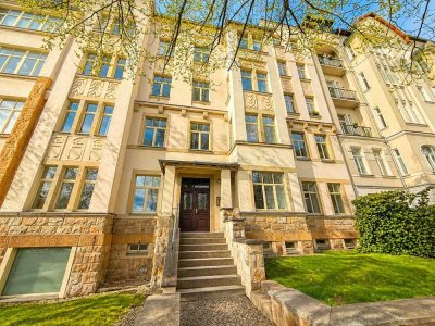 3-Zimmer-Wohnung mit Balkon, Aufzug und Mietpotenzial in Chemnitz-Kaßberg