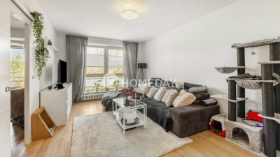 Kapitalanlage in Stralsund: Zwei Zimmer mit Südwestbalkon