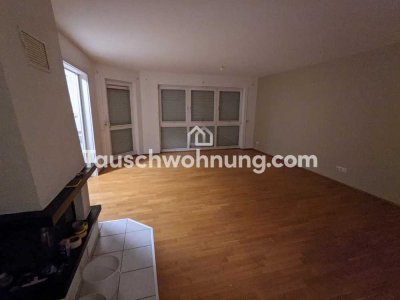 Tauschwohnung: 3-Zi-Wohnung mit großem Garten