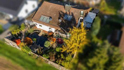 Freistehendes Einfamilienhaus mit Sauna, Garten und Doppelgarage