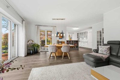 Hochwertige 4-Zimmer Gartenwohnung mit Südwest-Terrasse