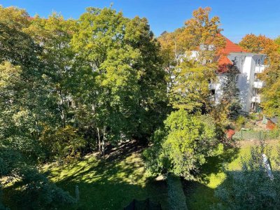 Attraktive 2-Zimmer-Wohnung mit Aufzug in ruhiger, grüner Lage im Herzen von Gohlis