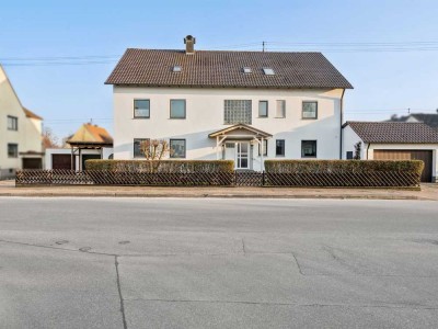 Sehr gepflegtes Mehrfamilienhaus zum Eigenbezug  oder zur Anlage in Nördlingen
