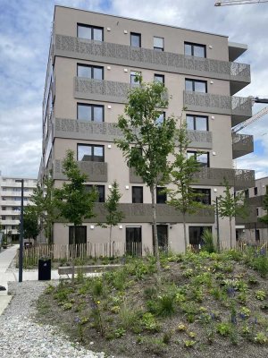 Erstbezug: Luxuriöse 3-Zimmerwohnung mit Dachterrasse und Alpenblick