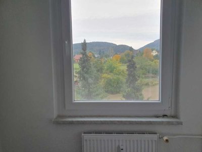 eine charmante Wohnunh mit sehr schöner Aussicht.