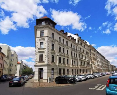 ***Charmante 2Zi.*Denkmal-Altbau mit BLK*WM*Spüler*Keller*vollmöbliert*S-Bahn/Tram/Bus*Gohlis-Süd***