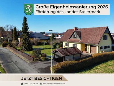 Gralla! Charmantes Einfamilienhaus in ruhiger Lage - attraktive Förderung möglich
