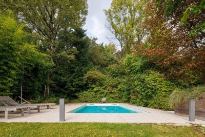 GARTENWOHNUNG mit 300 m² Privatgarten in 1190 Wien + Pool und Fitnessraum