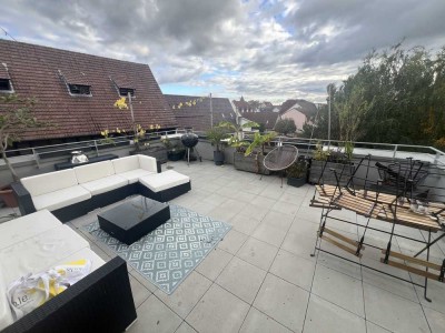 Moderne 3-Zimmer-Wohnung mit 32 m² großer Dachterrasse in Eppelheim – Einzug ab Januar 2026