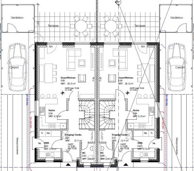Neuwertiges 3,5-Zi. Doppelhaushälfte in Laer (Kreis Steinfurt)