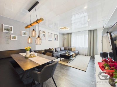 Helle Etagenwohnung mit Balkon, Stellplatz und Blick ins Grüne