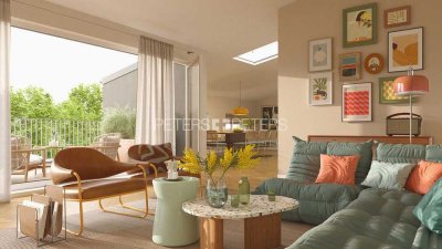 Newtro - Penthouse mit Stellplatz im Schanzenviertel