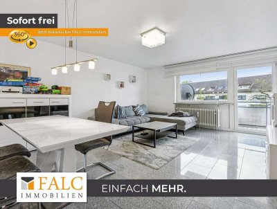 Toll geschnittene 3-Zimmer-Wohnung mit Balkon