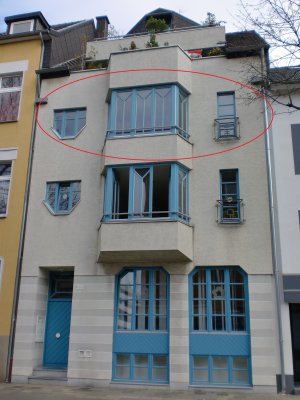Wohnung in Düren, Schillerstraße 38, 2,5 Zimmer, Küche, Diele, Bad, Balkon, 66qm