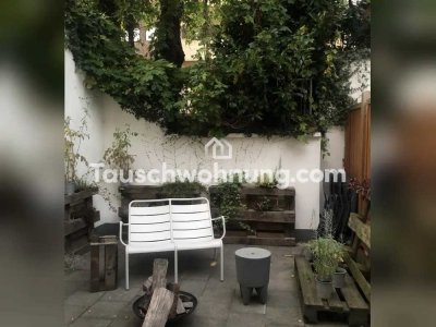 Tauschwohnung: 1-Zimmer-Terrassen-Wohnung direkt im Hafen-Viertel