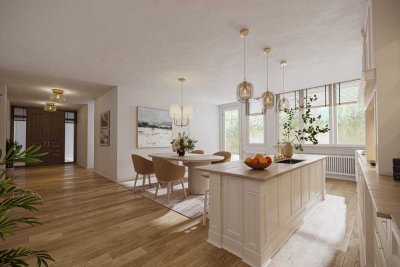 Elegante Wohnetage in City Nähe – Altbaucharme & individuelle Gestaltungsmöglichkeiten