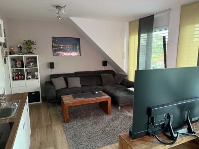 Exklusive Neubau 2-Zimmer-Maisonette-Wohnung, Baujahr 2018, mit Balkon und EBK in Münster Hiltrup