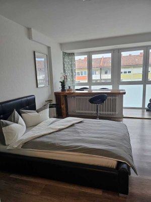 Charmantes 1-Zimmer Loft in Nürnberg-Pirckheimerstraße, frisch modernisiert