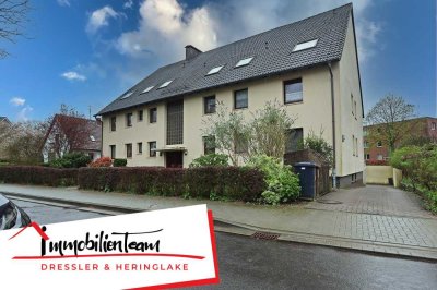 stylisch & teilsaniert | großzügige 3 Zi.-Wohnung mit Terrasse und Garage im Herzen von Halstenbek