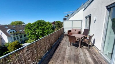 Sonnige 2 Zimmer Dachgeschosswohnung mit Penthouse-Charakter