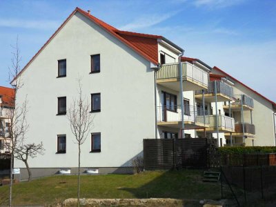 3-Raum Wohnung in Dölbau mit großem Balkon
