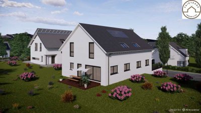 NEUBAU KfW-55-Doppelhaushälfte mit Garten & Garage in Heidenheim