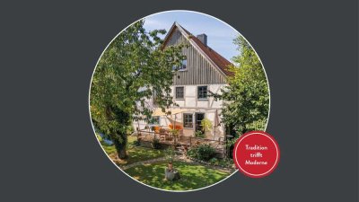 Einzigartiges Fachwerkhaus 
mit modernem Loftambiente